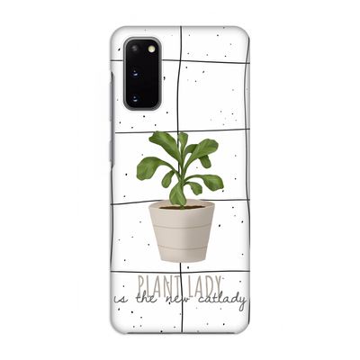 Kamerplant op vensterruit: Volledig geprint Samsung Galaxy S20 Hoesje