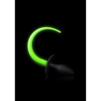 Ouch! by Shots Puppy Tail Plug - Glow in the Dark - thumbnail