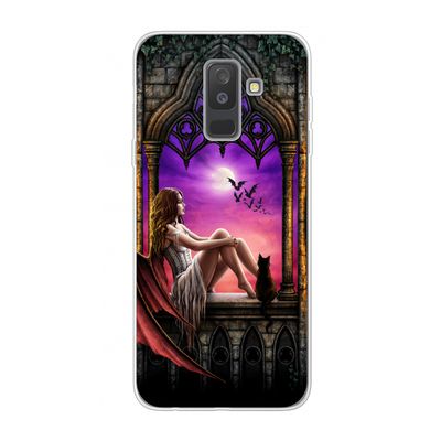 Kinderen van de nacht: Samsung Galaxy A6 Plus (2018) Transparant Hoesje