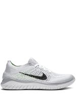 Nike baskets Free RN Flyknit 2018 - Blanc - thumbnail