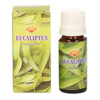 2x stuks geurolie eucalyptus 10 ml flesje - thumbnail