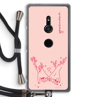 Best Friends: Sony Xperia XZ2 Transparant Hoesje met koord