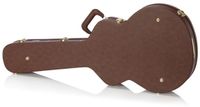 Gator Cases GW-335-BROWN houten koffer voor semi-hollow gitaar - thumbnail