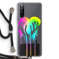 Hold My Heart: Sony Sony Xperia 10 III Transparant Hoesje met koord