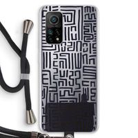 Moroccan Print: Xiaomi Mi 10T 5G Transparant Hoesje met koord