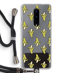 Bananas: OnePlus 8 Transparant Hoesje met koord