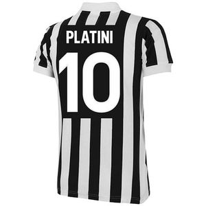 Juventus Ariston Retro Voetbalshirt 1984-1985 + Platini 10