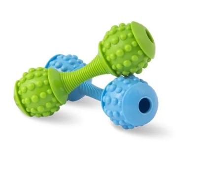 HILTON Dental Dumbbell in thermoplastisch rubber 15 cm - hondenspeeltje - 1 stuk