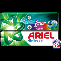Ariel 4in1 PODS Unstoppables, Wasmiddel Capsules 26 bij Jumbo