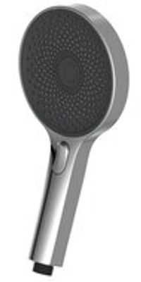 SAMOA RAIN handdouche, 3 functies, chroom-antraciet antikalk nozzles 3 selecteerbare jets douchekop: Ø ca. 13 cm inclusief waterbesparende pakking - tot wel 50% minder water verbruik ½" (Ø c