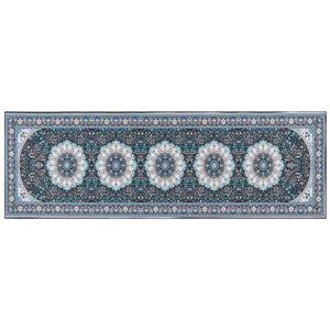 Beliani - GEDIZ - Loper tapijt - Blauw - 80 x 240 cm - Polyester