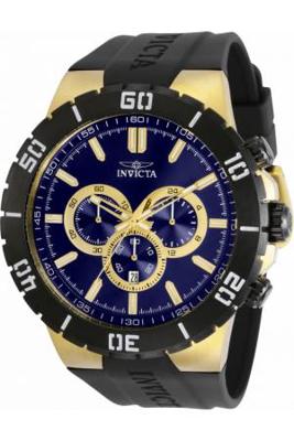 Horlogeband Invicta 30728.01 Rubber Zwart