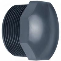 Aquaforte Stop ½ inch Buitendraad - Duurzaam Druk PVC voor Lekvrije Vijver & Irrigatiesystemen
