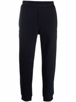 Emporio Armani pantalon de jogging à détail logo - Bleu - thumbnail