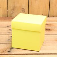 Bonbon doosjes - Chocolade doosje - Pastel geel - 24 stuks