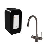 HotSpot Titanium Calisto kokend water kraan met Solo 4 liter boiler, Gun Metal - thumbnail