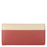 Leather Design Overslag Portemonnee RFID Revival Vintage Marshala