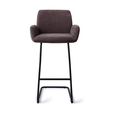 Jesper Home Misaki barkruk H75 Almost Black arch black