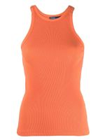 Polo Ralph Lauren débardeur en coton à design nervuré - Orange