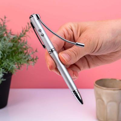 Pen met onzichtbare inkt en verlichting