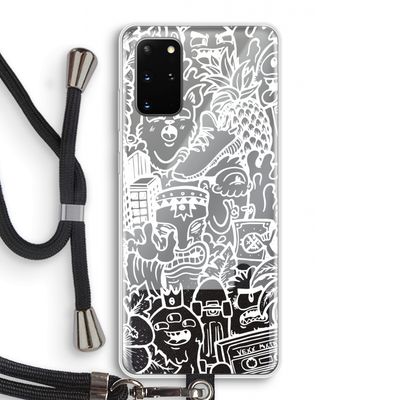 Vexx Mixtape #2: Samsung Galaxy S20 Plus Transparant Hoesje met koord