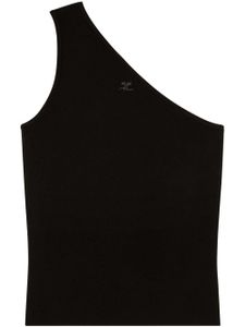 Courrèges haut Asymétrique - Noir