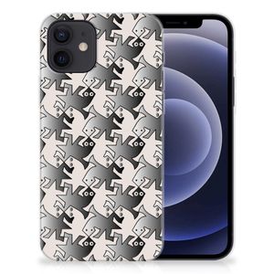 iPhone 12 | 12 Pro (6.1") TPU Hoesje Salamander Grey