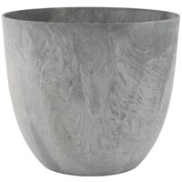 Ter Steege Plantenpot - betongrijs - kunststof - D38 x H33 cm - bloempot