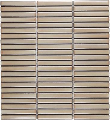 The Mosaic Factory Sevilla Mozaïek Tegel Mini Kitkat Vinger - Desert Beige 282x308 mm