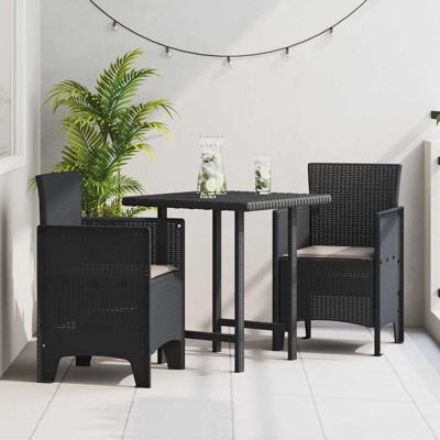 Tuinstoel 2 pcs Antraciet 53 x 49 x 85 cm PP