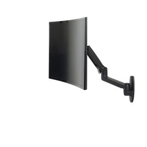 Ergotron LX Arm Wall Mount Monitor-wandbeugel 1-voudig 38,1 cm (15) - 86,4 cm (34) Zwart In hoogte verstelbaar, Kantelbaar, Zwenkbaar, Roteerbaar