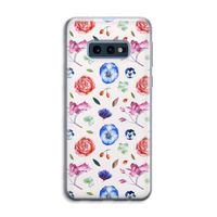 Bloemetjes: Samsung Galaxy S10e Transparant Hoesje