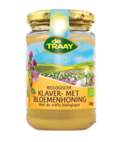 Klaver- met bloemenhoning bio 350 Gram