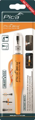 Pica 7052 BIG Ink Markeerstift XL | Wit | Blister - PI17052SB