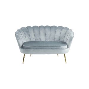 Bank Chanelle Lichtgrijs 136 cm