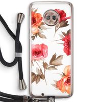 Roosjes: Motorola Moto G6 Transparant Hoesje met koord