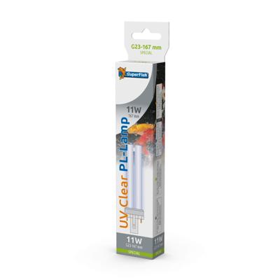 Superfish 11W UVC PL Lamp 167mm - UV-C Technologie voor Kristalhelder Vijverwater