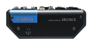 Yamaha MG06X mengpaneel 6 kanalen Zwart