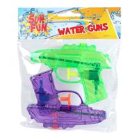 Sun Fun waterpistolen kleur, 2dlg. Sun Fun waterpistolen kleur, 2dlg.