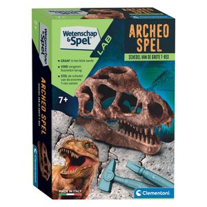 Clementoni wetenschap & spel - t-rex schedel