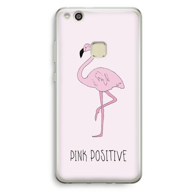 Pink positive: Huawei Ascend P10 Lite Transparant Hoesje