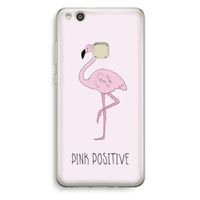 Pink positive: Huawei Ascend P10 Lite Transparant Hoesje