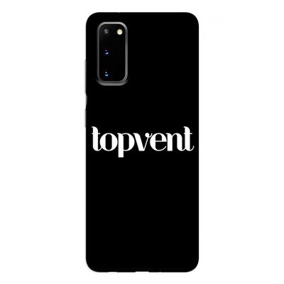 Topvent Zwart: Samsung Galaxy S20 Tough Case