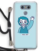 Zwaai: LG G6 Transparant Hoesje met koord