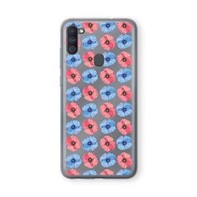 Klaproosjes: Samsung Galaxy A11 Transparant Hoesje