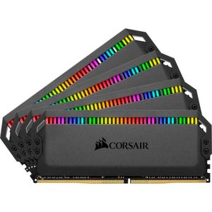 Corsair 32 GB DDR4-3600 Quad-Kit werkgeheugen CMT32GX4M4K3600C16, Dominator Platinum RGB, XMP