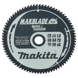 Makita Afkortzaagblad voor Hout | Makblade-Plus | Ø 260mm Asgat 30mm 80T - B-32605