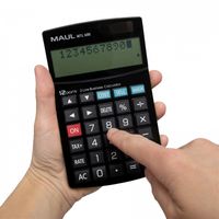 MAUL MTL 600 calculator Desktop Rekenmachine met display Zwart - thumbnail