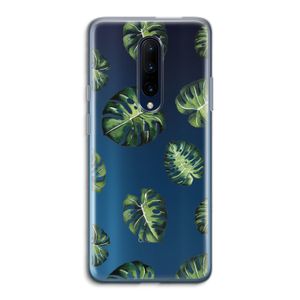 Tropische bladeren: OnePlus 7 Pro Transparant Hoesje