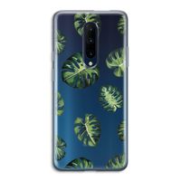 Tropische bladeren: OnePlus 7 Pro Transparant Hoesje